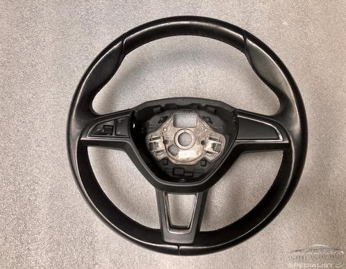 Skoda Fabia Lederen stuur zonder airbag model 2012-2015   5J, Autos : Pièces & Accessoires, Commande, Skoda, Utilisé, Enlèvement ou Envoi