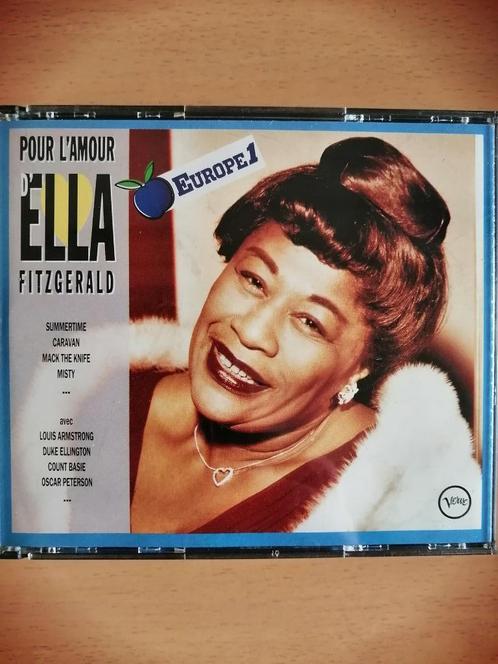 Double CD Pour L'Amour D'Ella Fitzgerald, CD & DVD, CD | Jazz & Blues, Comme neuf, Jazz et Blues, Enlèvement ou Envoi