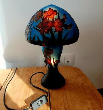 Vintage Émile Gallé lamp 