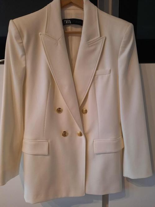 Blazer gebroken wit maat L, Vêtements | Femmes, Vestes & Costumes, Neuf, Manteau, Taille 42/44 (L), Blanc, Enlèvement ou Envoi