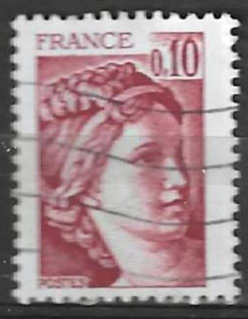 Frankrijk 1977/1978 - Yvert 1965 - Type Sabine - 10 c. (ST), Postzegels en Munten, Postzegels | Europa | Frankrijk, Gestempeld
