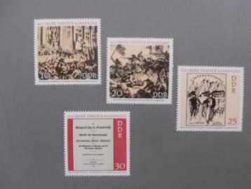 Postzegels Duitsland DDR 1967 -1971 WK Biathlon - Revolutie
