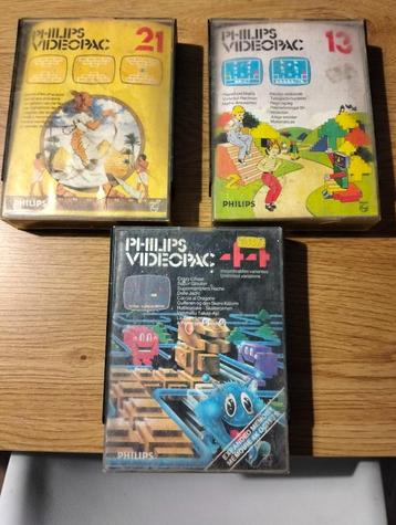 Lot jeux Philips Videopac