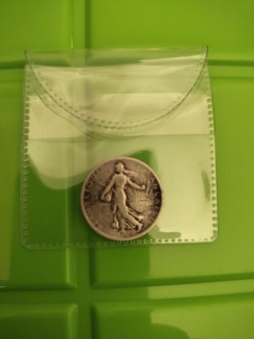 1 Franc Semeuse 1903. Argent, Timbres & Monnaies, Pièces & Médailles, Argent, Enlèvement ou Envoi
