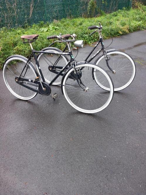 2 vélos à pouch, Vélos & Vélomoteurs, Vélos | Ancêtres & Oldtimers, 51 à 55 cm, Années 60 ou plus récent, Enlèvement