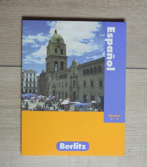 studieboek Spaans, Berlitz, niveau 3-4, Livres, Livres d'étude & Cours, Neuf, Enlèvement ou Envoi