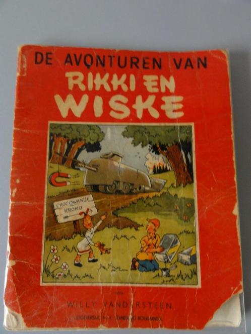 Rikki en Wiske - Eerste druk - 1946 - W.Vandersteen, Livres, BD, Utilisé, Enlèvement ou Envoi