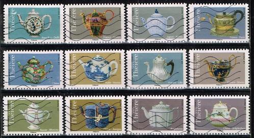 Postzegels uit Frankrijk - K 3933 - theepotten, Postzegels en Munten, Postzegels | Europa | Frankrijk, Gestempeld, Verzenden