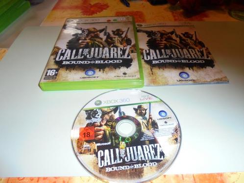 Xbox 360 Call of Juarez Bound in Blood (orig-compleet), Consoles de jeu & Jeux vidéo, Jeux | Xbox 360, Utilisé, Autres genres