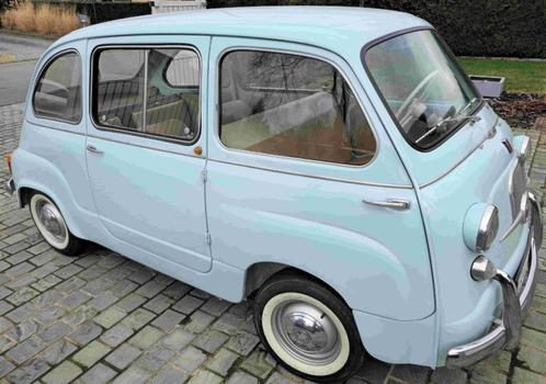 Multipla Fiat 600D 1964: ceremoniewagen huwelijk of communie, Diensten en Vakmensen, Koeriers, Chauffeurs en Taxi's
