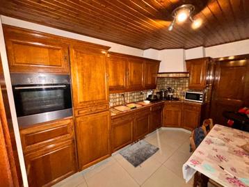 Cuisine en bois de chêne