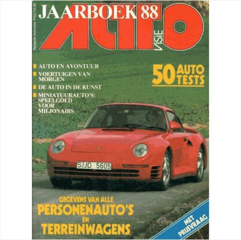 Autovisie Jaarboek 1988 #1 Nederlands, Livres, Autos | Livres, Utilisé, Enlèvement ou Envoi