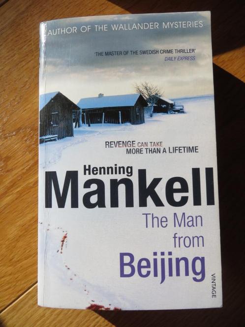 Henning MANKELL - l'homme de Pékin - thriller - anglais, Livres, Langue | Anglais, Comme neuf, Fiction, Enlèvement ou Envoi