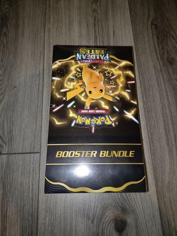 Sealed Pokemon Paldean Fates booster bundle case