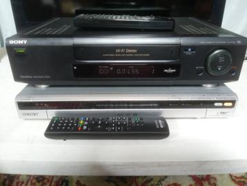Sony DVD/HDD recorder en SLV-E710 videorecorder