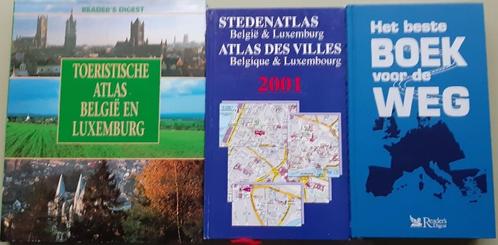 3 wegenatlassen, Livres, Atlas & Cartes géographiques, Comme neuf, Autres atlas, Europe autre, 2000 à nos jours, Enlèvement ou Envoi