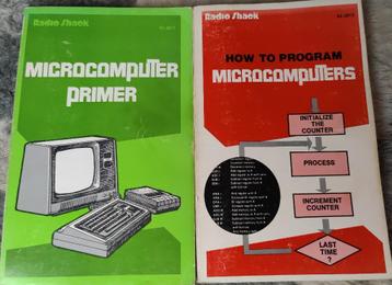 Vintage computerboeken radio shack