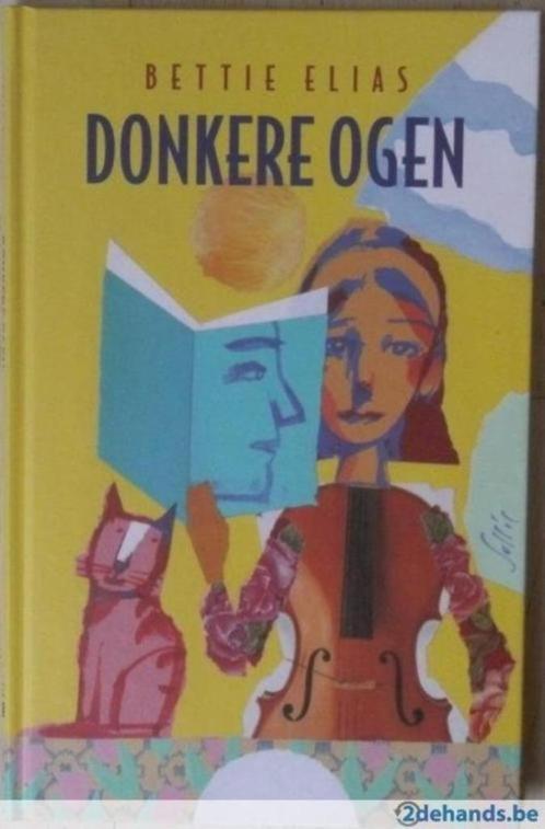 boek: donkere ogen - Bettie Elias, Boeken, Kinderboeken | Jeugd | 10 tot 12 jaar, Zo goed als nieuw, Fictie, Verzenden
