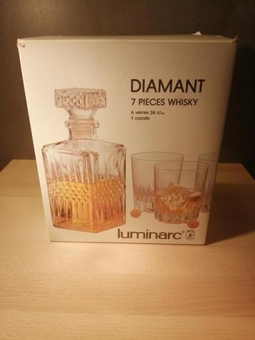 Set pour Whisky (1 carafe + 6 verres) LUMINARC
