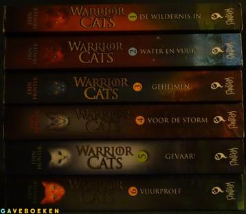 Warrior Cats Serie 1 - Erin Hunter - Fantoom - 6x - Paperbac