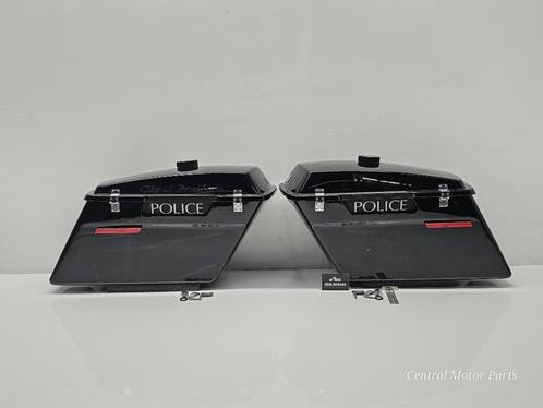 FLHP Police Touring 1997-2013 Noir, Motos, Accessoires | Valises & Sacs, Utilisé, Enlèvement ou Envoi