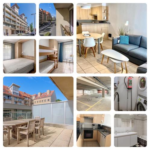 Appartement de 2 pièces avec terrasse et parking, Vacances, Maisons de vacances | Belgique, Appartement, 2 chambres, Propriétaire