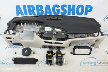 Airbag set Dashboard leder zwart/beige HUD BMW X5 G05