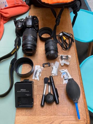 Camera reflex Nikon d 3300, kit objectifs,sac…