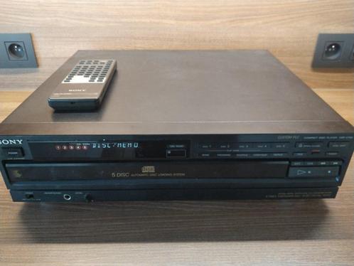sony compact disc player CDP-C700  5 DISCQ zeldzaam, Audio, Tv en Foto, Cd-spelers, Gebruikt, Sony, Ophalen of Verzenden