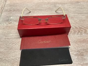 Cartier bril met glazen op sterkte