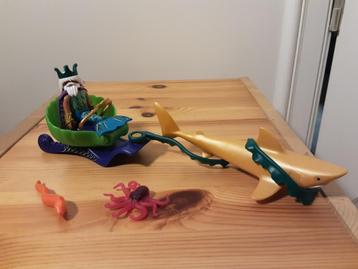 Playmobil Neptune avec calèche - complète