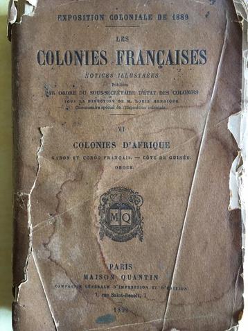 Les colonies françaises 1889