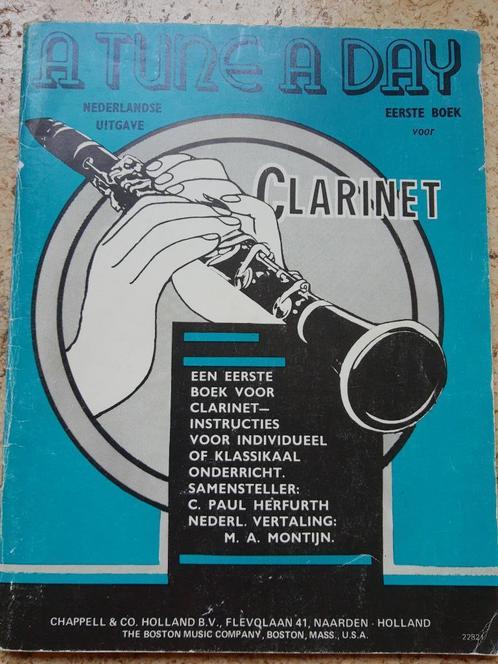Boek klarinet, Musique & Instruments, Instruments à vent | Clarinettes, Utilisé, Enlèvement ou Envoi