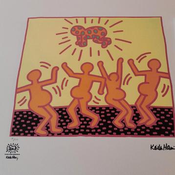 Keith Haring met certificaat, genummerd 