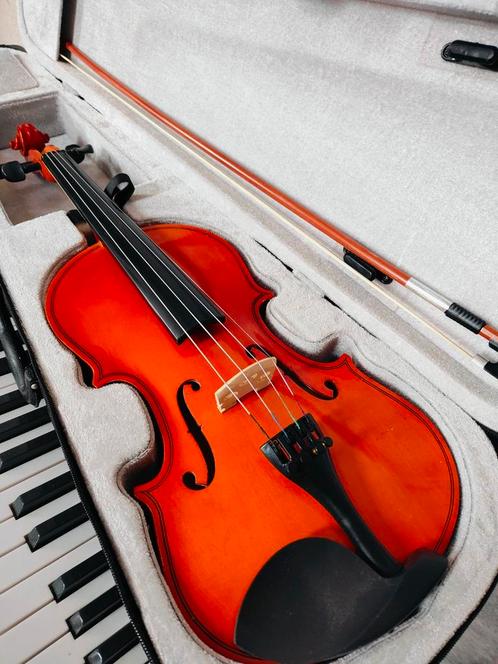 Violon 4/4 avec archet, tendeur et étui., Musique & Instruments, Instruments à cordes frottées | Violons & Altos, Neuf, Violon