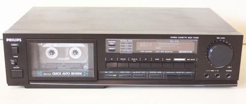 Philips FC566 Cassettedeck / AutoReverse / 1986-1989 / Japan, Audio, Tv en Foto, Cassettedecks, Enkel, Philips, Auto-reverse, Tiptoetsen
