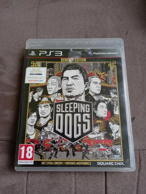 PS3 Sleeping dogs Benelux edition, Games en Spelcomputers, Games | Sony PlayStation 3, Gebruikt, Avontuur en Actie, 1 speler, Vanaf 18 jaar