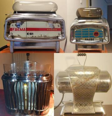 Vintage espressomachines gezocht ( Faema, Gaggia etc.)