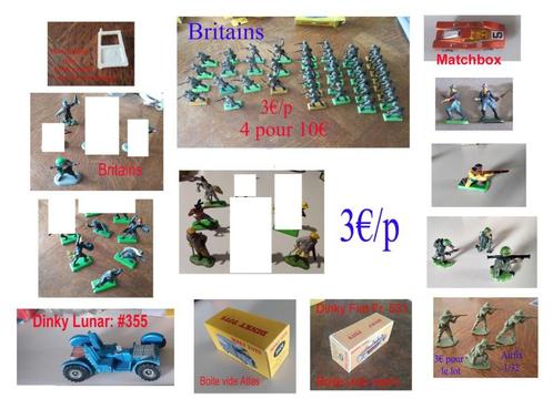 Lot Dinky Toys(Lunar Roving etc..)+Britains+Airfix+Matchbox, Hobby & Loisirs créatifs, Modélisme | Figurines & Dioramas, Enlèvement ou Envoi