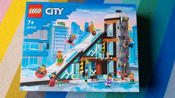 LEGO City Ski and Climbing Center Winter Sports Toys – 60366