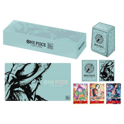 Bandai Japanese 1st Anniversary Set - One Piece TCG, Hobby en Vrije tijd, Verzamelkaartspellen | Overige, Zo goed als nieuw, Ophalen of Verzenden
