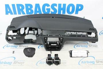 Airbag set Dashboard zwart met sierlijst Skoda Rapid 2015-..
