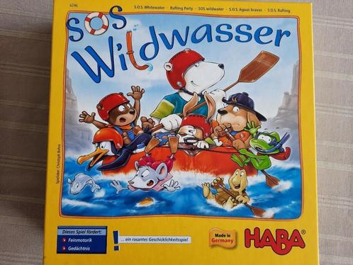 SOS Wildwater haba, Hobby & Loisirs créatifs, Jeux de société | Autre, Comme neuf, 1 ou 2 joueurs, Trois ou quatre joueurs, Enlèvement ou Envoi