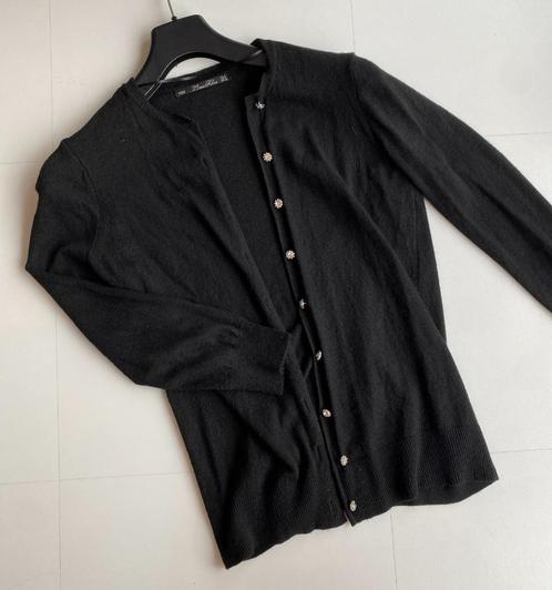 Zwarte cardigan (Zara - S), Vêtements | Femmes, Vestes & Costumes, Comme neuf, Manteau, Taille 36 (S), Noir, Enlèvement ou Envoi