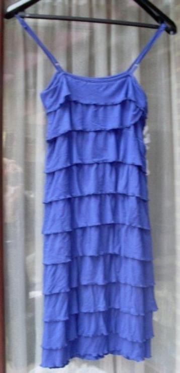 Blauwe jurk van Mila Star for girls maat 170-176