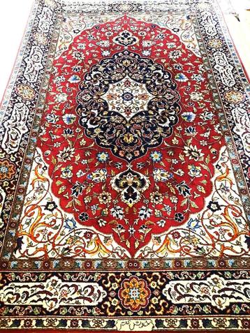 Perzisch handgeknoopt tapijt (Tabriz) 300x200 cm-Gesigneerd!