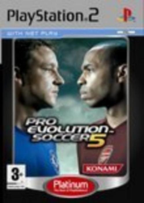 Pro Evolution Soccer 5 Platinum, Consoles de jeu & Jeux vidéo, Jeux | Sony PlayStation 2, Utilisé, Sport, 2 joueurs, À partir de 3 ans