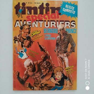 Trimestriel TINTIN 39 bis Spécial Aventuriers 1978.