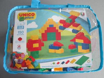 Unico bouwblokken in tas