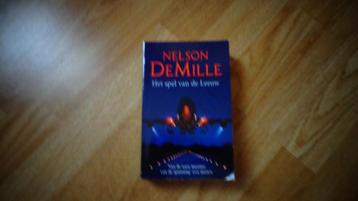 boek Het spel van de leeuw- NelsonDeMille-540 blz-Ned.thrill